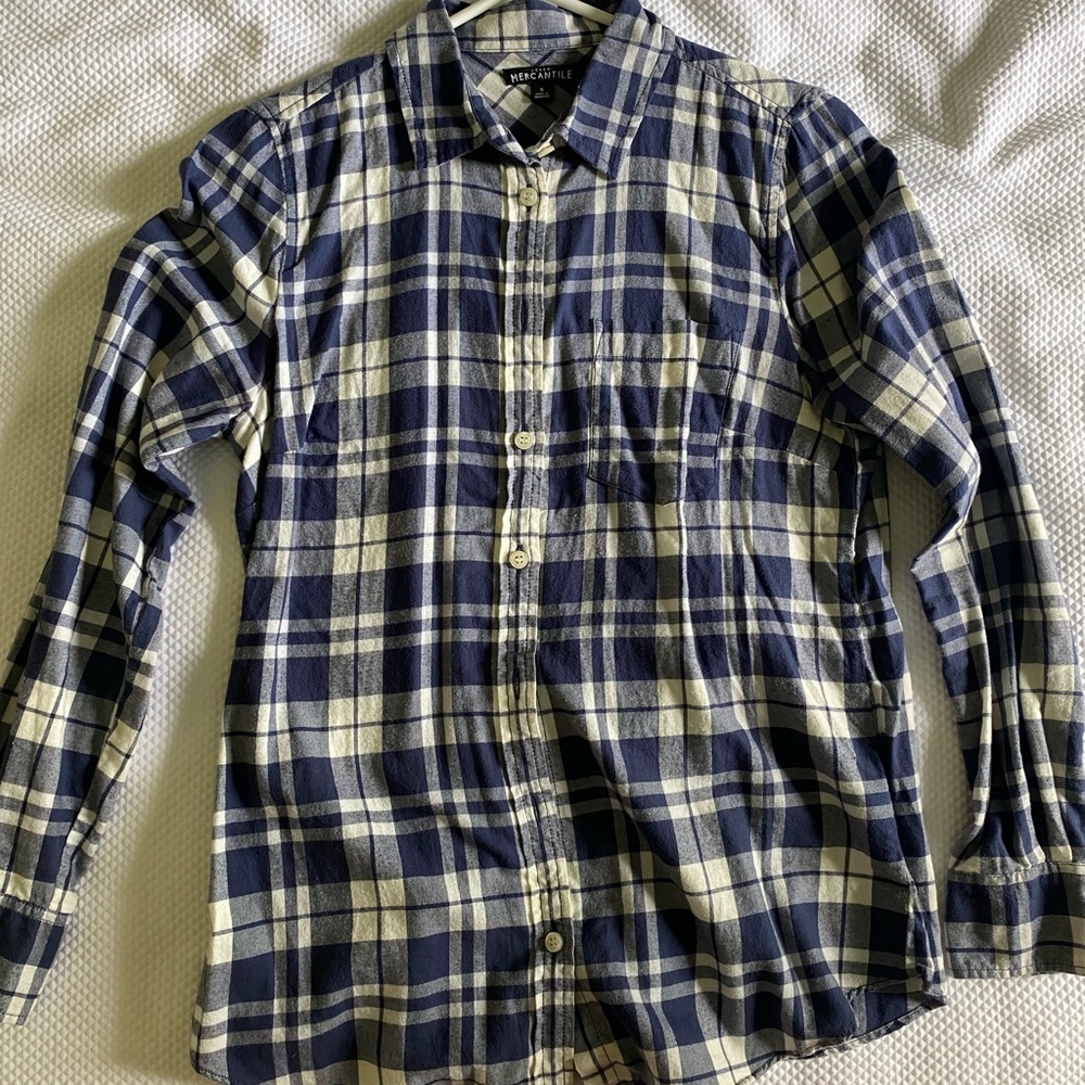J. Crew Flannel Button Up